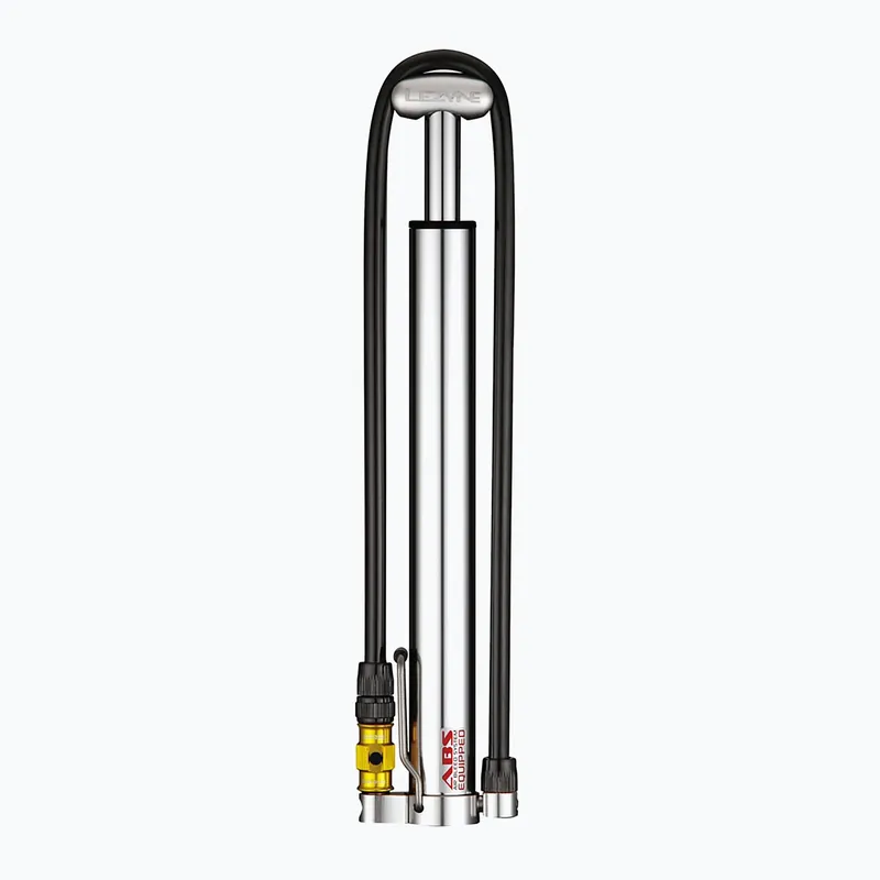 Cyklistická pumpa Lezyne Micro Floor Drive HV ABS 90psi gloss silver Vysoce Kvalitní