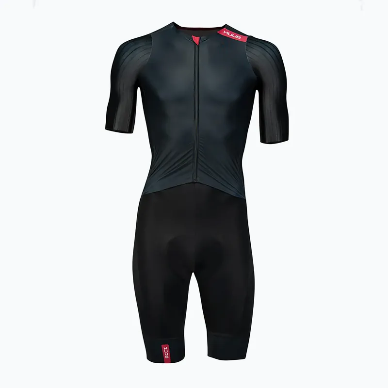 Značkový Pánská cyklistická kombinéza HUUB Strada Road Speed black/red