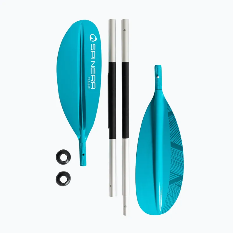Pádlo 4 dílné SPINERA Kayak Classic Alu 4D blue Oblíbený