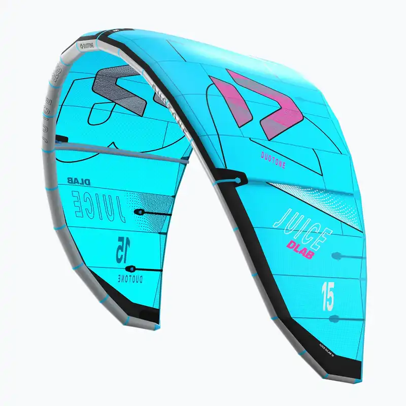 Vrácení Zdarma Kitesurfingový drak Duotone Juice D/LAB turquoise/grey