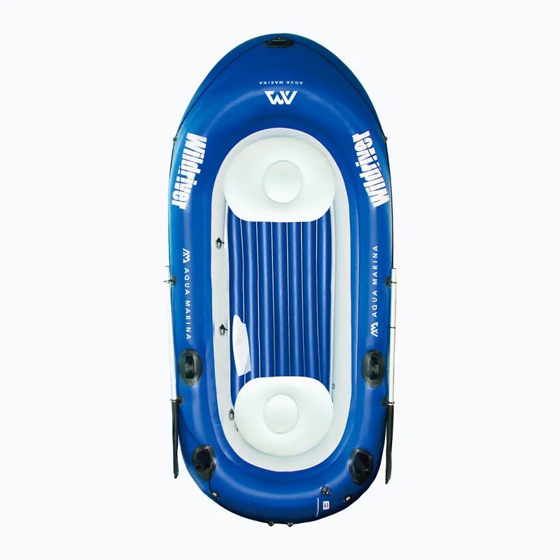 Člun pro 3 osoby s motorem Aqua Marina Wildriver blue Cenová Bomba