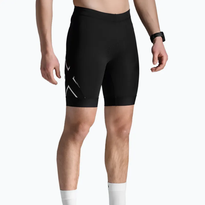 Vrácení Zdarma Pánské triatlonové šortky 2XU Core Tri 8" black/white