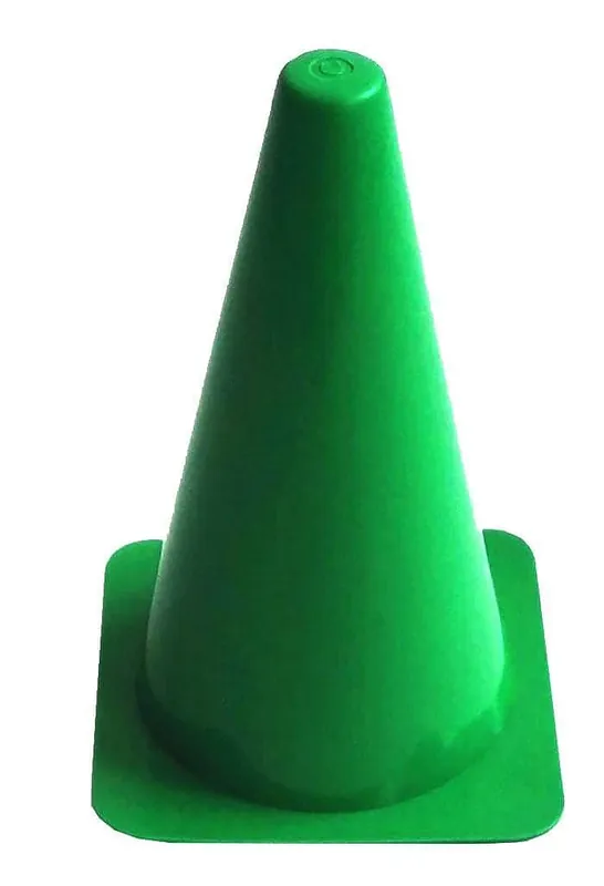 Autentický Kužely kopaná 37cm - zelená