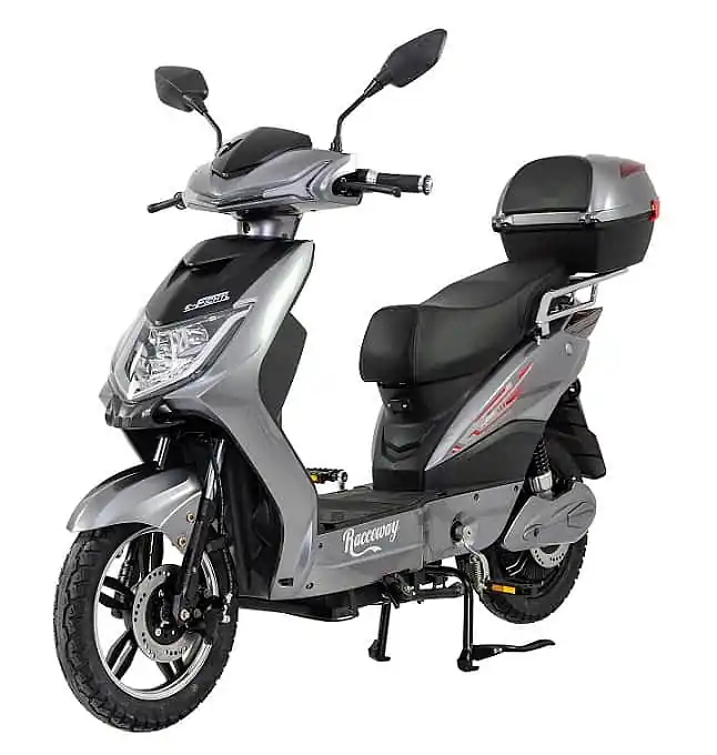 Koupit Online Elektroskútr RACCEWAY E-FICHTL, šedý-lesklý s baterií 20Ah
