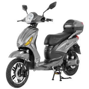 Elektroskútr RACCEWAY E-MOPED, šedý-lesklý s baterií 12Ah Cenový Hit