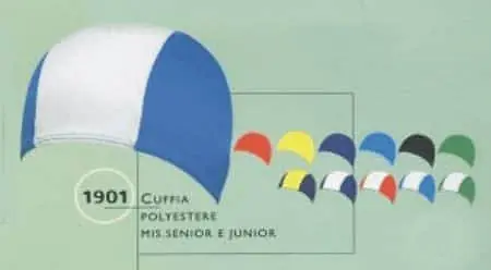Akční Nabídka Koupací čepice POLYESTER JR 1901 červená - Zelená