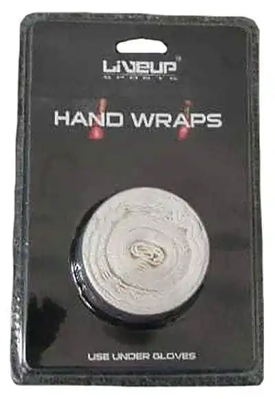 Bandáž box bavlna 5 m X 4,6 cm LiveUp černá pár - Bílá Objednat Nyní
