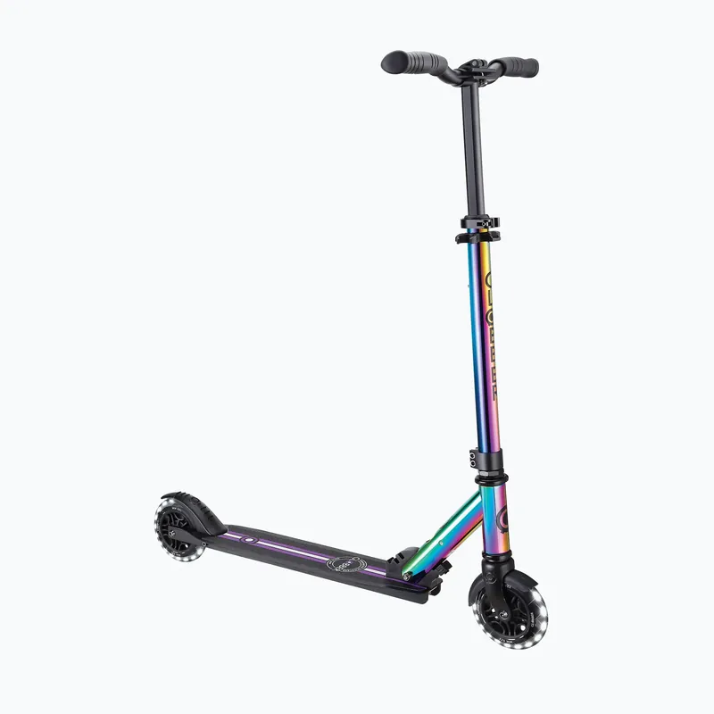 Dětská koloběžka Globber Flow Element Lights neo chrome Tovární Cena