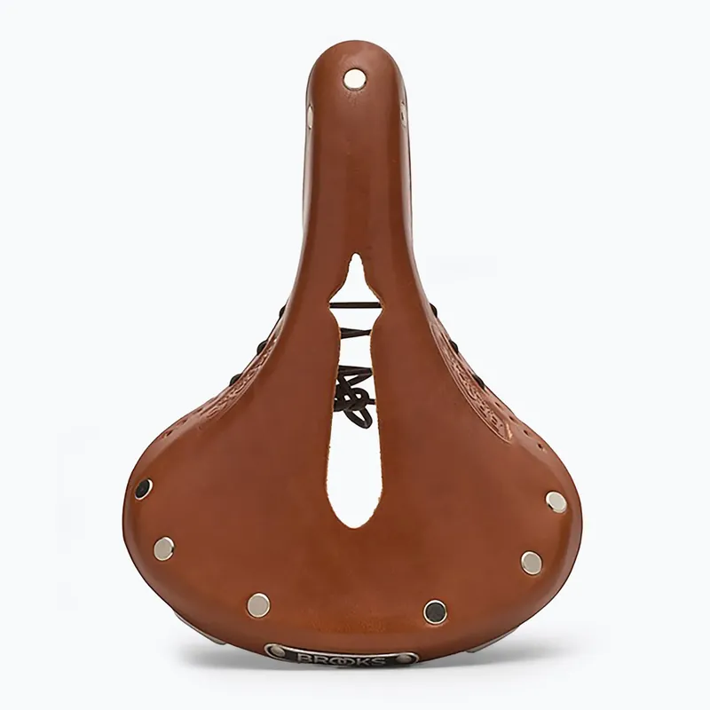 Cyklistické sedlo Brooks England B17 Carved Short honey Top Prodej