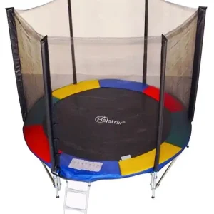 Trampolína Belatrix 244 cm + ochranná síť a schůdky Akční Nabídka