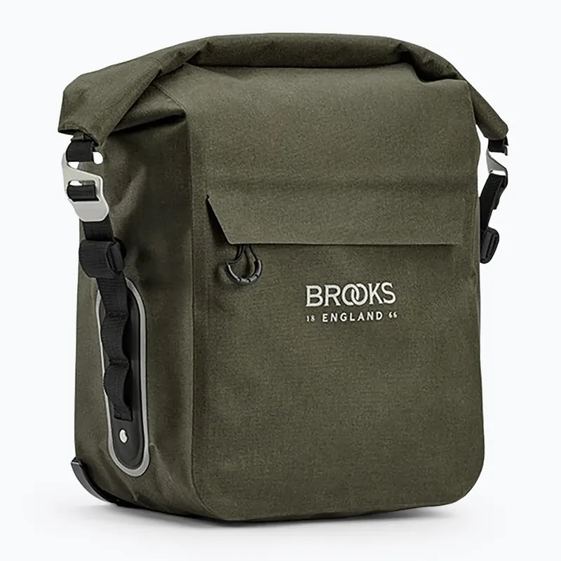 Brašna na kolo Brooks England Scape Pannier Small 10-13 l mud green Značkový