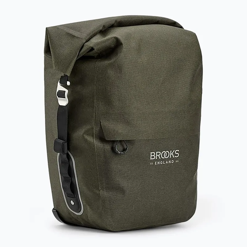 Hit Sezóny Brašna na kolo Brooks England Scape Pannier Large 18-22 l mud green
