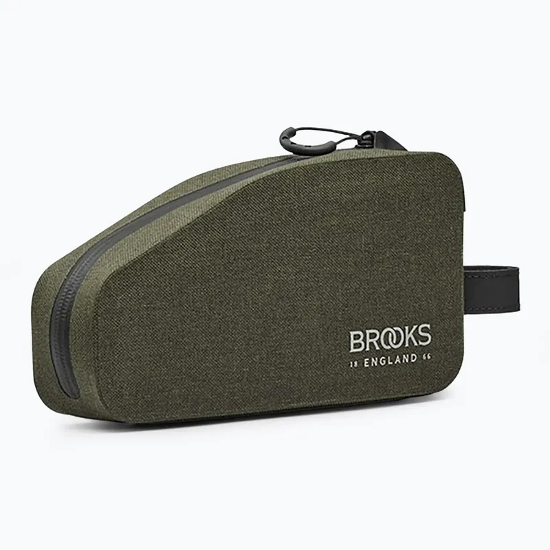 Nízká Cena Brašna na rám kola Brooks England Scape Top Tube with bolts 0,9 l mud green