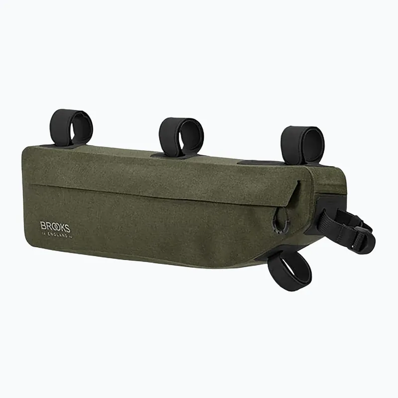Autentický Brašna na rám kola Brooks England Scape 3 l mud green