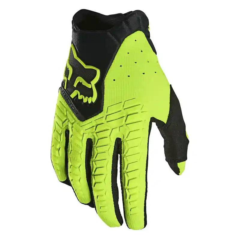 Motokrosové rukavice FOX Pawtector Fluo Yellow MX22 Bezpečná Platba