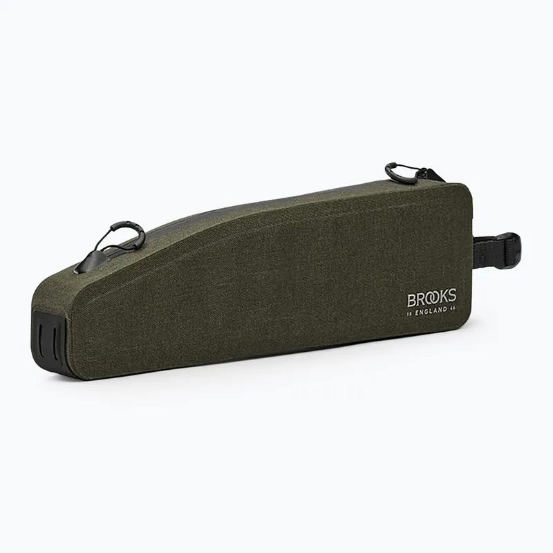 Nakupujte Hned Brašna na rám kola Brooks England Scape Long Top 1,5 l mud green