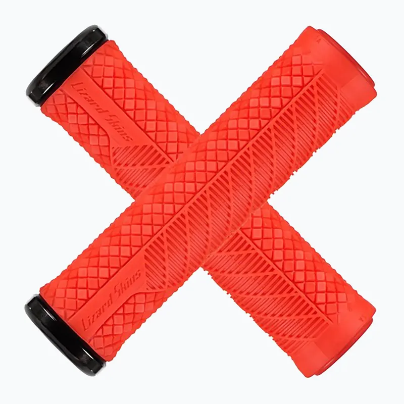 Gripy na řídítka Lizard Skins Charger Evo fire red Aktuální