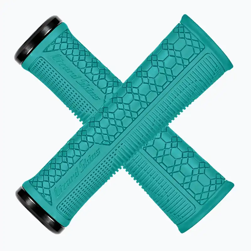 Gripy na řídítka Lizard Skins 36,5 Single-Clamp Gradient teal Finální Výprodej
