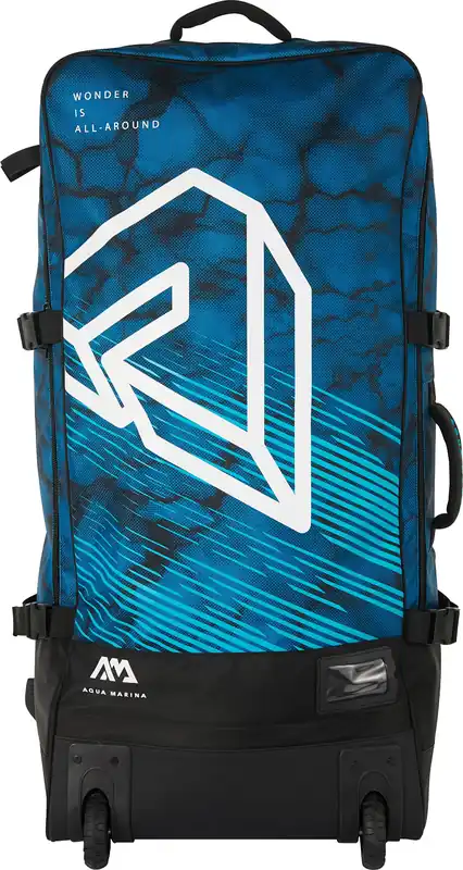 transportní vak AQUA MARINA Premium 90l s kolečky - modrý - BLUE Nízká Cena