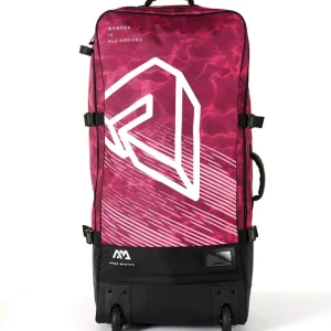 transportní vak AQUA MARINA Premium 90l s kolečky - červený - RED Cenový Hit