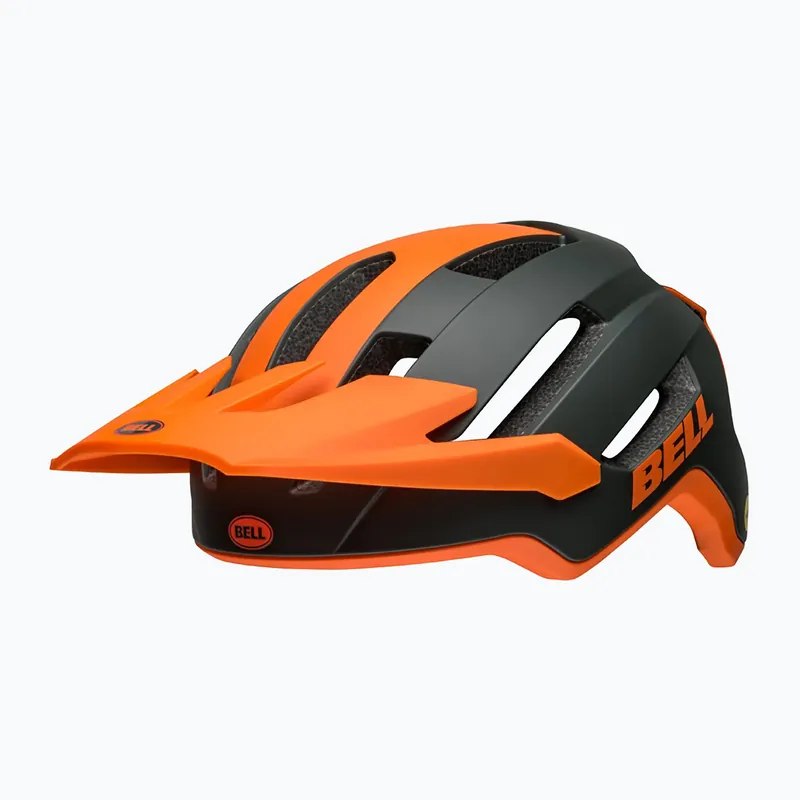 Kup Teď Cyklistická přilba Bell 4Forty Air Integrated MIPS matte dark green/orange