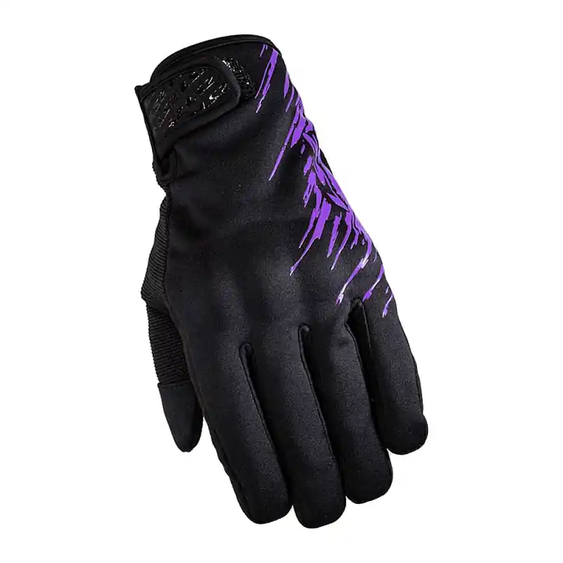 Dámské moto rukavice LS2 Jet Purple Hit Sezóny
