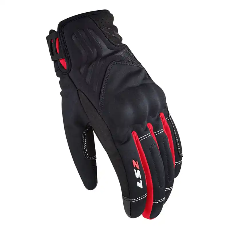 Cenově Výhodný Dámské moto rukavice LS2 Jet 2 Black Red