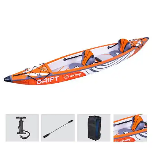 kajak ZRAY Drift 14‘0‘‘x32‘‘x - White/Orange Originální
