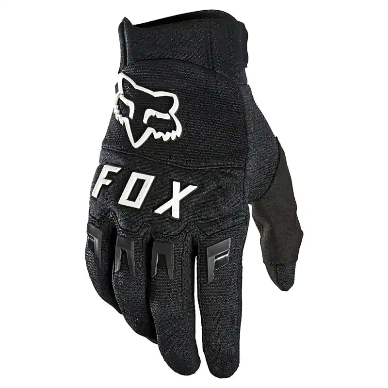 Motokrosové rukavice FOX Dirtpaw Black/White MX22 Vrácení Zdarma