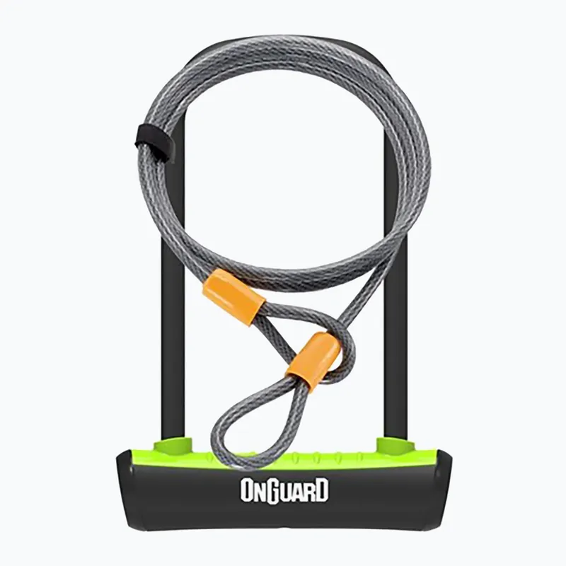 Jen Po Omezenou Doba Zámek na kolo OnGuard Neon 8154GR U-Lock black/green