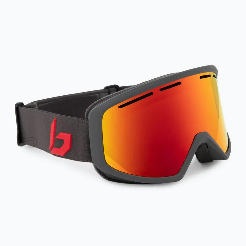 Nejlepší Volba Lyžařské brýle Bollé Cascade titanium grey matte/sunrise