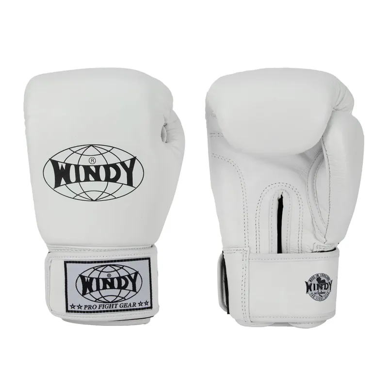 Ověřený Boxerské rukavice WINDY Classic Genuine Leather white