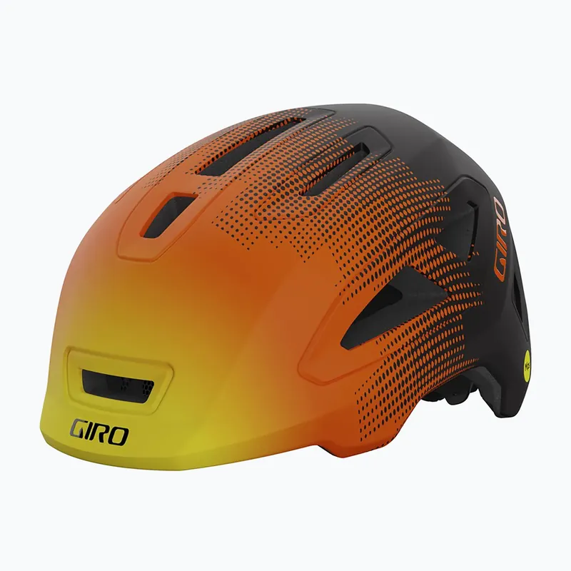 Sezónní Sleva Dětská cyklistická přilba Giro Scamp II Integrated MIPS matte orange towers