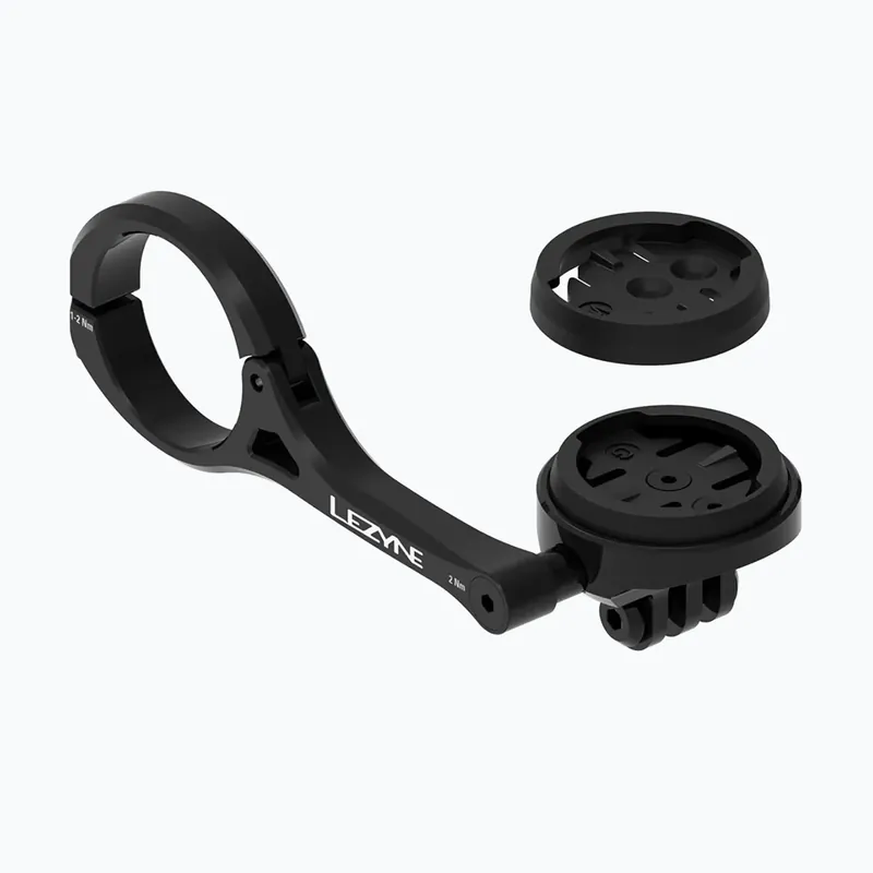 Cenová Bomba Držák na cyklopočítač GPS Forward Mount s GoPro Garmin/Wahoo black