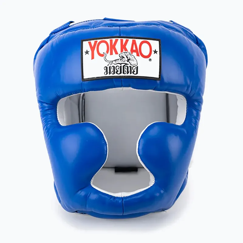Vrácení Zdarma Boxerská helma YOKKAO Training blue