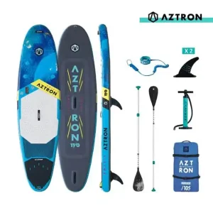 Paddleboard AZTRON SOLEIL ALL ROUND 335 cm SET - modrá Horká Nabídka
