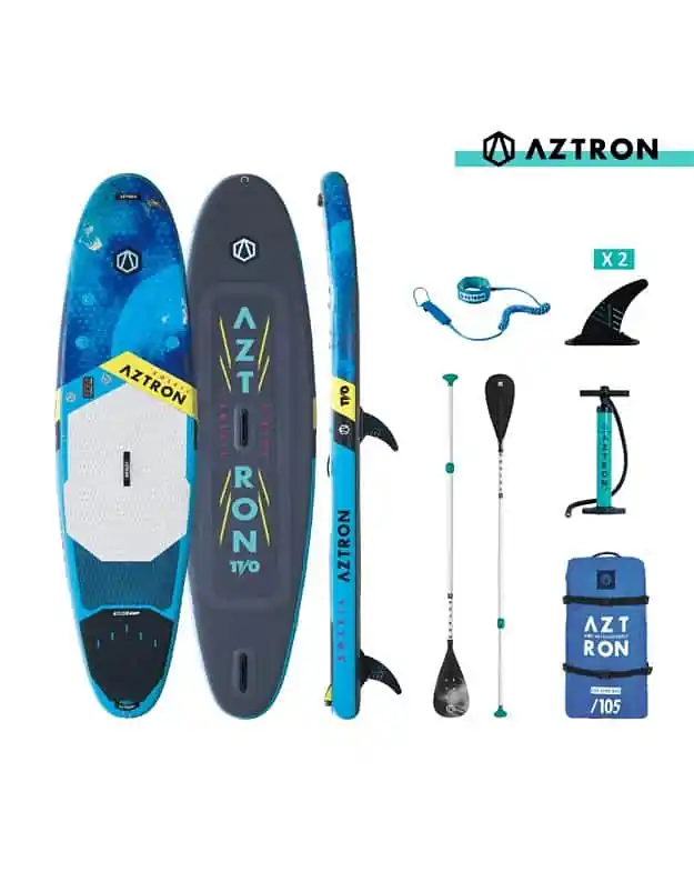 Paddleboard AZTRON SOLEIL ALL ROUND 335 cm SET - modrá Horká Nabídka