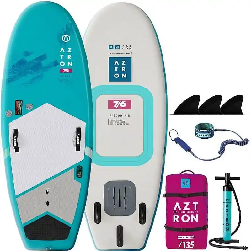 Paddleboard AZTRON FALCON 228 cm - bílá/modrá Víkendová Akce