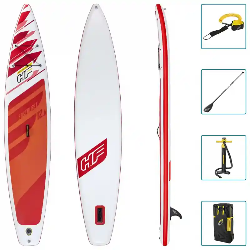 Akce paddleboard HYDROFORCE Fastblast 3Tech 12‘6‘‘x30‘‘x6‘‘ -