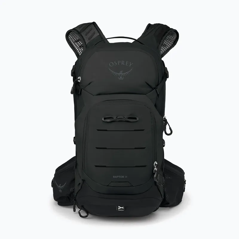 Cyklistický batoh Osprey Raptor 14 + bukłak 2.5 l black Značkový