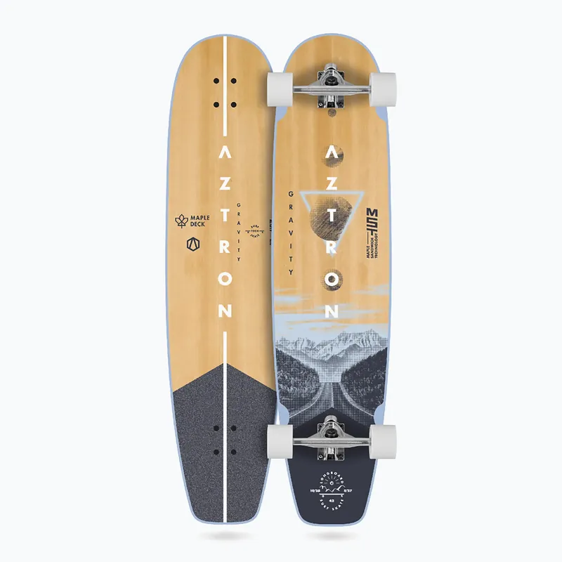 Skateboard Aztron Gravity 42 Longboard Surfskate Akční Cena