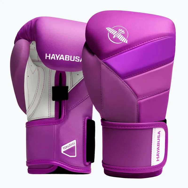 Ověřený Boxerské rukavice Hayabusa T3 Neon neon purple