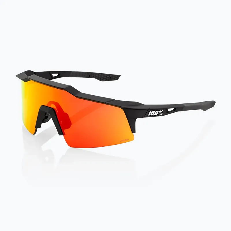 Sluneční brýle 100% Speedcraft SL soft tact black/hiper red multilayer mirror Nízká Cena