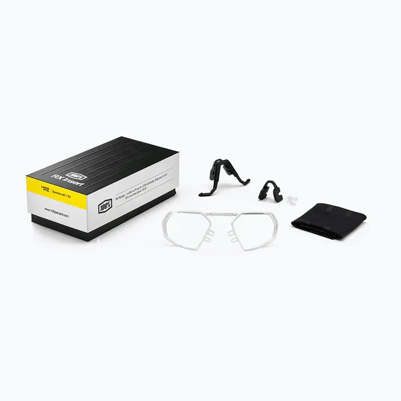 Optická vložka 100% RX Optical Insert S3/Speedcraft clear/black Horká Nabídka