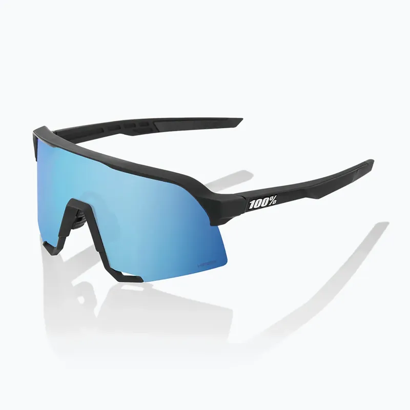 Sluneční brýle 100% S3 matte black/hiper blue multilayer mirror Poslední Šance