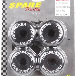 náhradní kolečka k bruslím PK 70x24mm Akční Cena