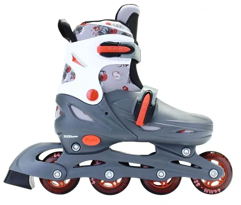 Nejprodávanější dětské kolečkové brusle Quads nastavitelné, pevná bota