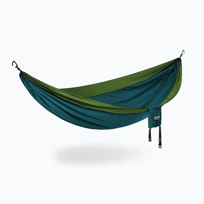 Sleva Turistická houpací síť ENO Single Nest navy blue-green SN016