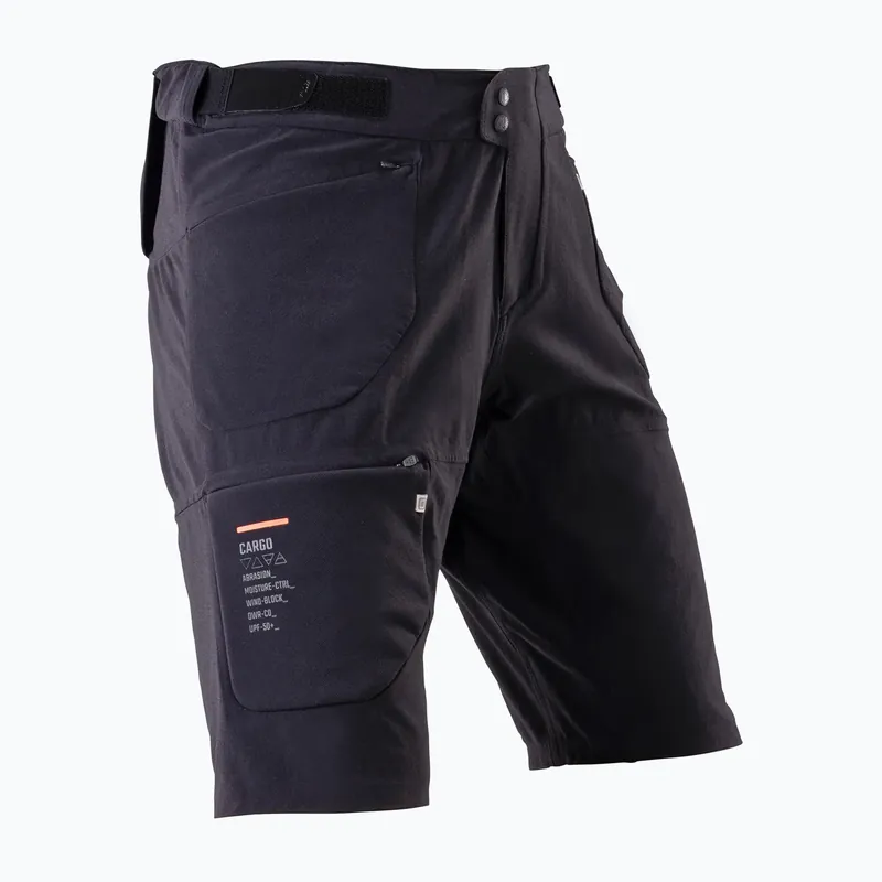 Novinka Pánské cyklistické kraťasy Leatt MTB Trail 6.0 Cargo ghost black