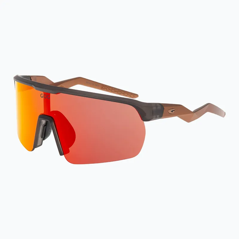 Sluneční brýle GOG Hervor matte crystal black/copper reflex black/red Must-Have